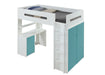 Nerice Twin Loft Bed w/Desk & Wardrobe - Image 3