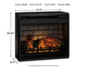 Wildenauer 76" TV Stand with Electric Fireplace - FAMSA Furniture (TX)