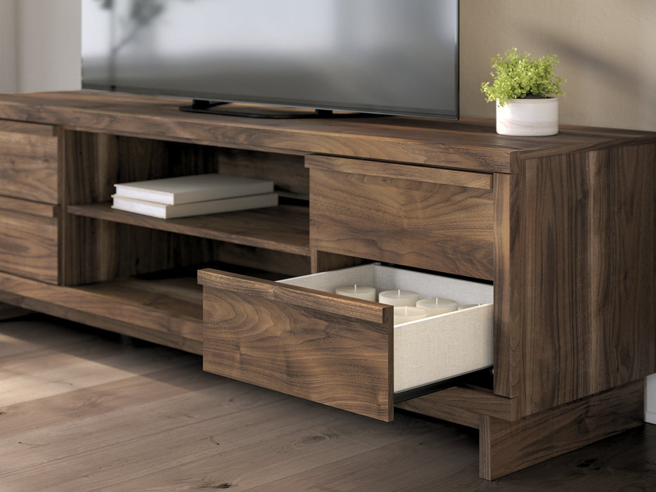 Zadilyn 72" TV Stand with Electric Fireplace - FAMSA Furniture (TX)