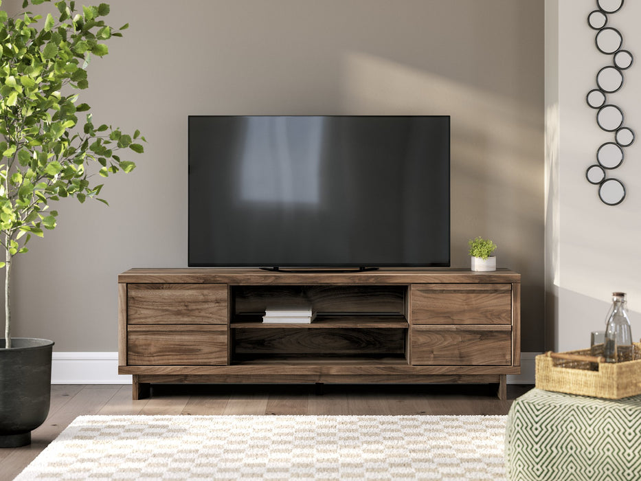 Zadilyn 72" TV Stand with Electric Fireplace - FAMSA Furniture (TX)