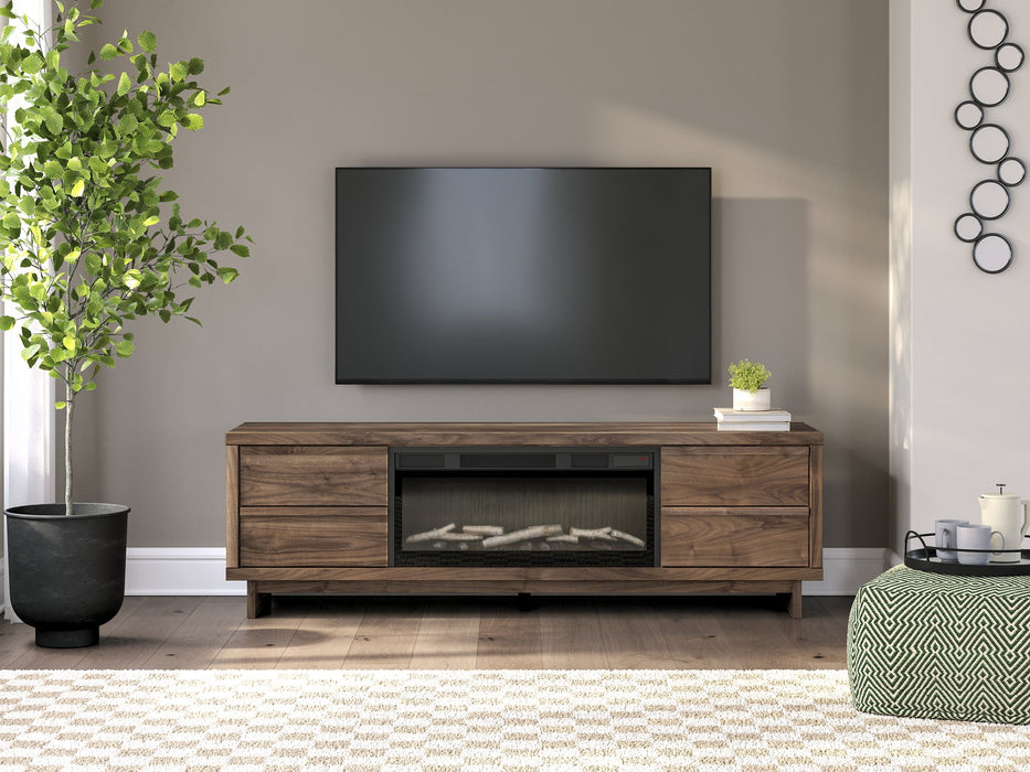 Zadilyn 72" TV Stand with Electric Fireplace - FAMSA Furniture (TX)