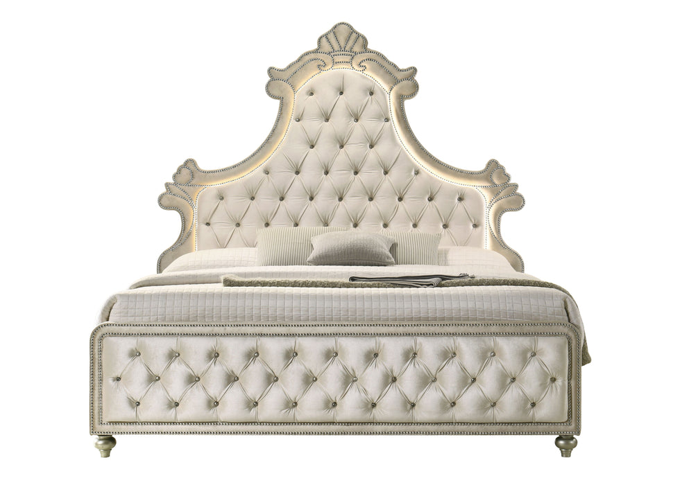 Lucienne Eastern King Bed w/LED - Image 8