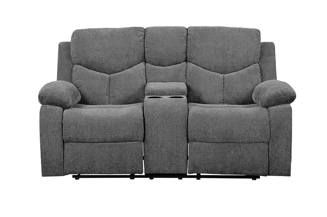 Kalen Motion Loveseat w/Console - Image 9
