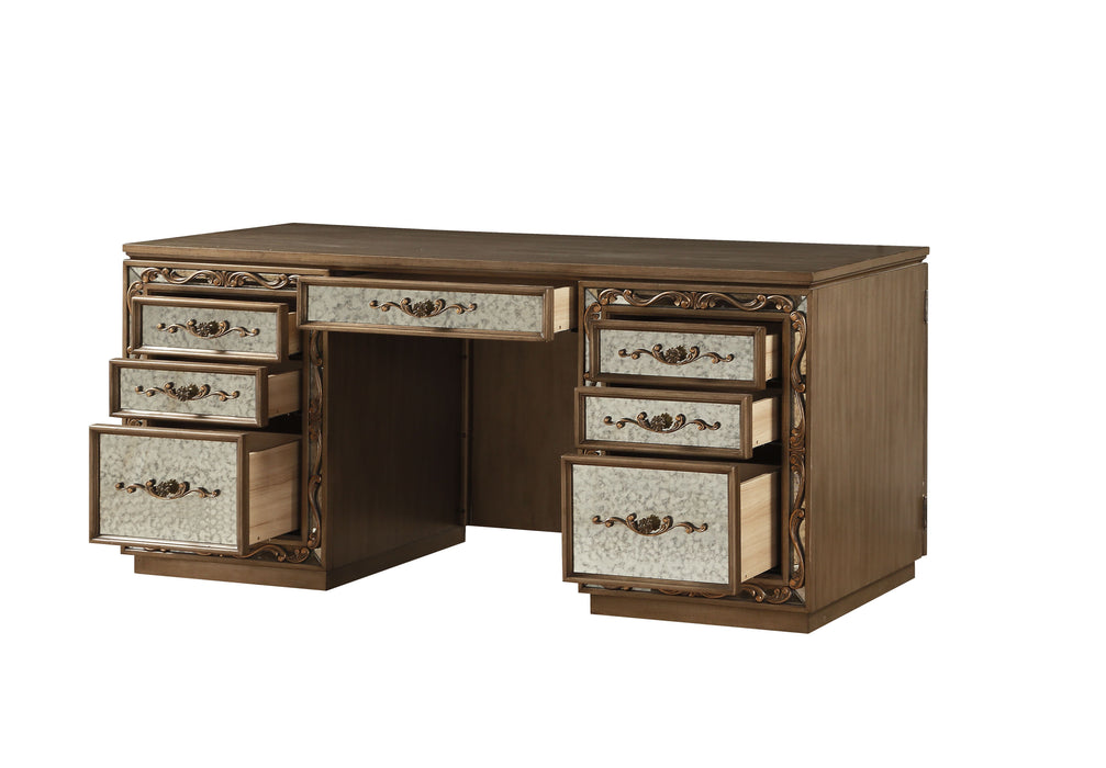 Orianne Executive Computer Desk w/Hutch - Image 19