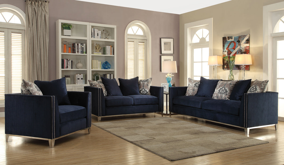 Phaedra Loveseat w/4 Pillows - Image 3