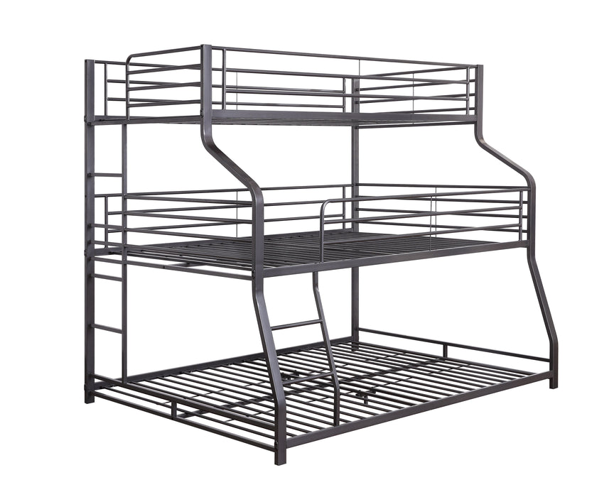Caius II Triple Bunk Bed (T/F/Q) - Image 2