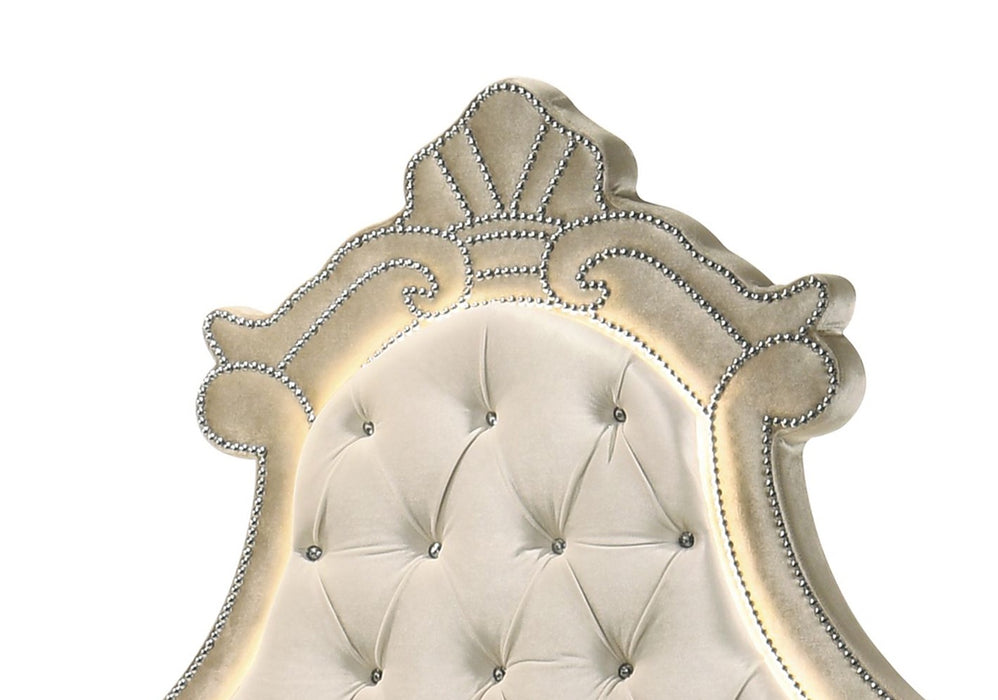 Lucienne Eastern King Bed w/LED - Image 9