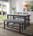 Yelena Counter Height Table w/Natrual Marble Top - Image 7