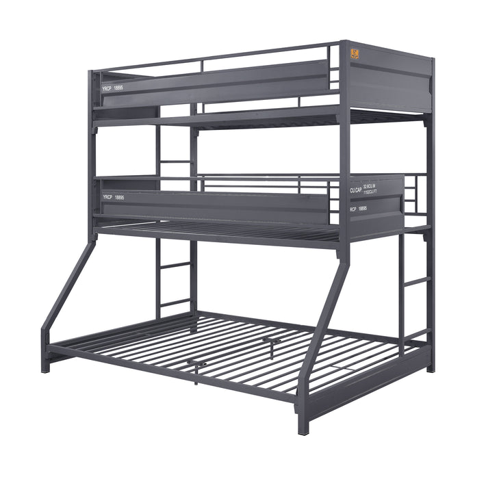 Cargo Triple Bunk Bed (T/T/F) - Image 4