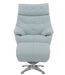Janella Accent Chair w/Swivel & Ottoman - Image 12