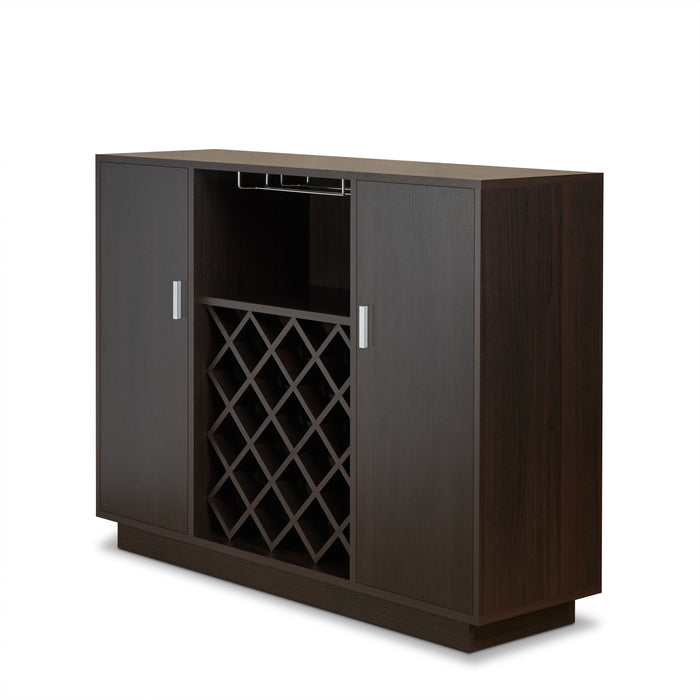 Hazen Server w/Wine Rack & Cup Holder - Image 10