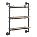 Brantley Wall Rack w/3 Shelves - Image 7