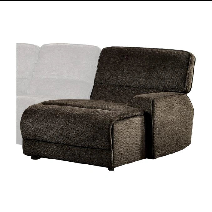 Shreveport Right Side Reclining Chaise in Brown 8238-RC