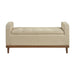 Brigitte Lift Top Storage Bench in Brown - 4590BR - FAMSA Furniture (TX)