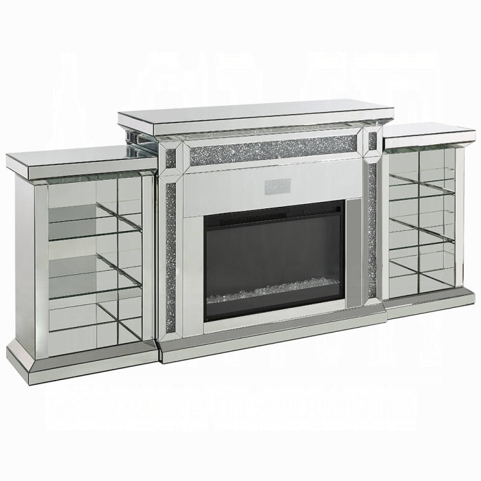 Noralie Fireplace With LED and Bluetooth - FAMSA Furniture (TX)