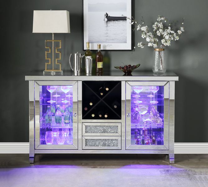 Noralie Wine Cabinet w/LED - Image 5