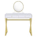 Coleen Vanity Desk w/Mirror & Jewelry Tray - Image 3