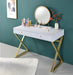 Coleen Vanity Desk w/Mirror & Jewelry Tray