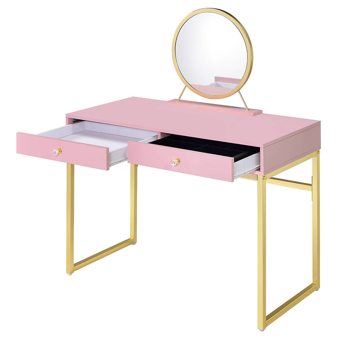 Coleen Vanity Desk w/Mirror & Jewelry Tray - Image 4