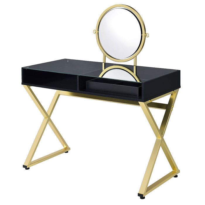 Coleen Vanity Desk w/Mirror & Jewelry Tray - Image 2