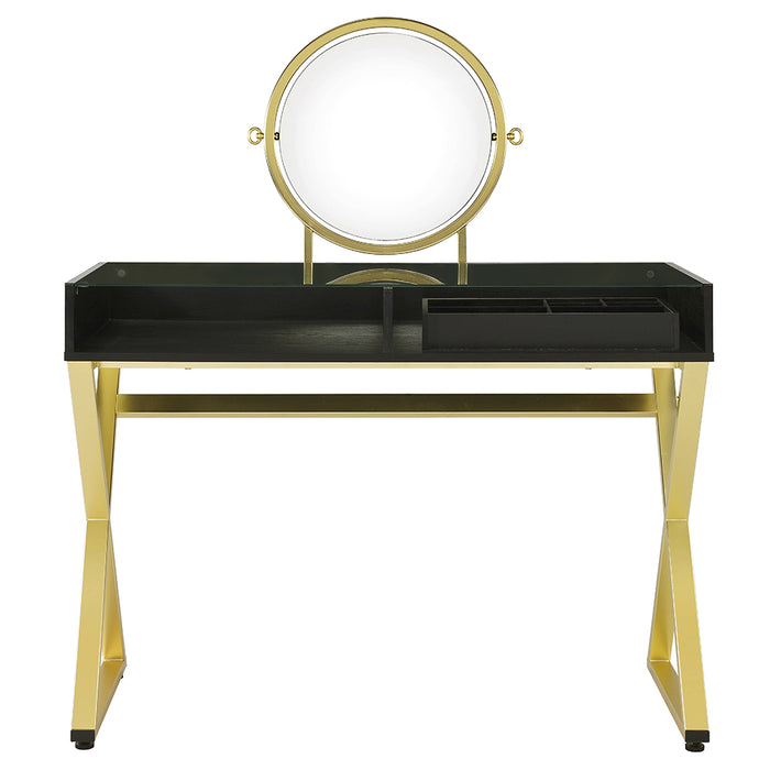 Coleen Vanity Desk w/Mirror & Jewelry Tray - Image 3