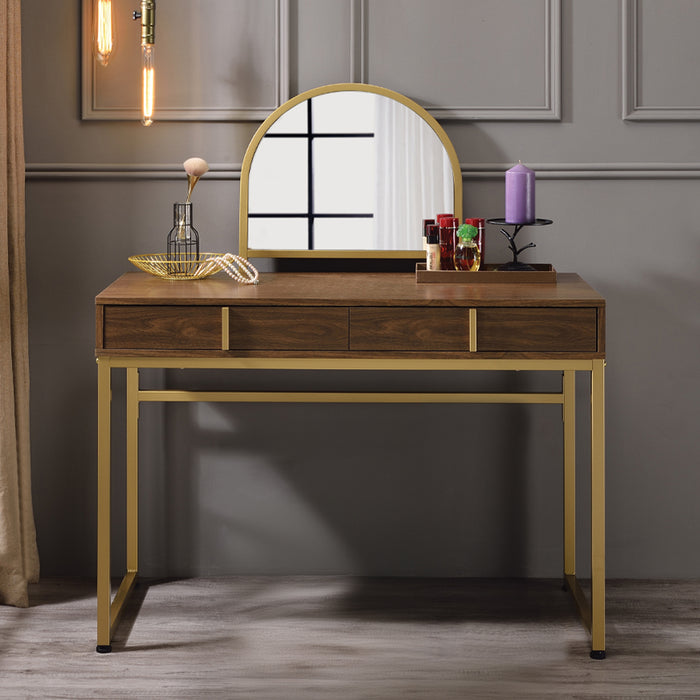 Coleen Vanity Desk w/Mirror & Jewelry Tray
