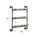 Brantley Wall Rack w/3 Shelves - Image 6