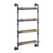Brantley Wall Rack w/4 Shelves - Image 2