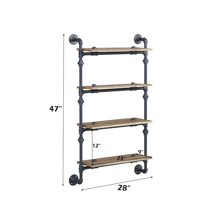 Brantley Wall Rack w/4 Shelves - Image 6