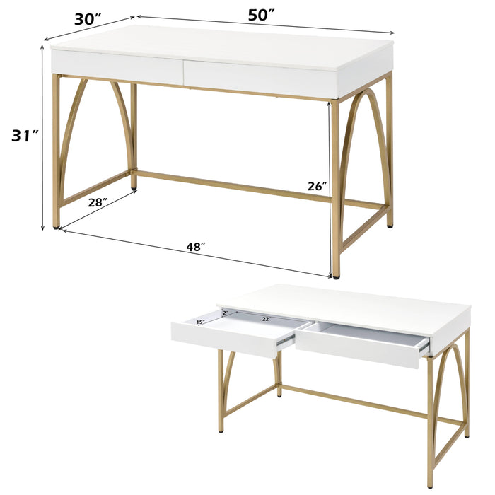 Lightmane Vanity Desk(Same 92660) - Image 7
