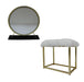 Adao Vanity Mirror & Stool - Image 2