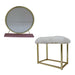 Adao Vanity Mirror & Stool