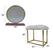 Adao Vanity Mirror & Stool - Image 7