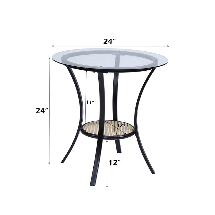 Colson 3 Pcs Table & Chairs Set - Image 11