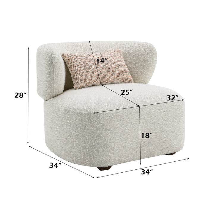 Darius Accent Chair w/Pillow - Image 9