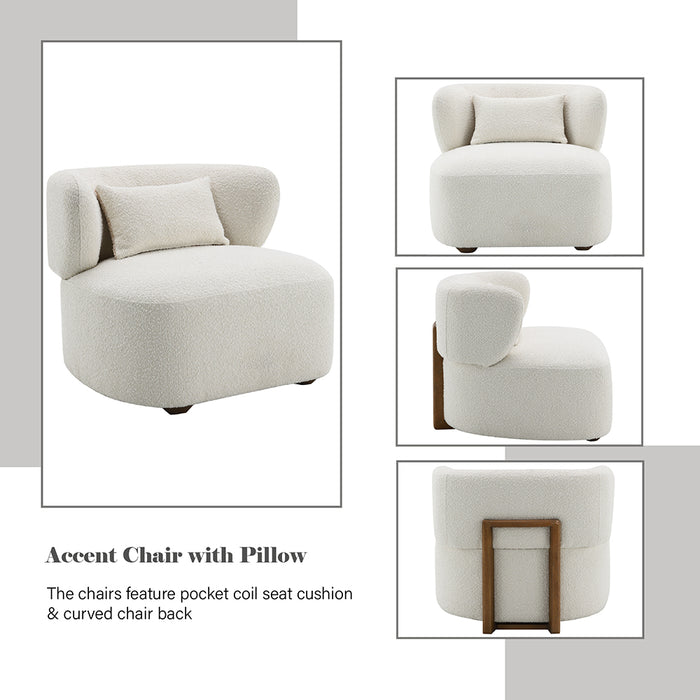 Darius Accent Chair w/Pillow - Image 10