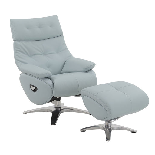 Janella Accent Chair w/Swivel & Ottoman - Image 2