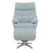 Janella Accent Chair w/Swivel & Ottoman - Image 3