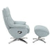Janella Accent Chair w/Swivel & Ottoman - Image 4