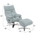 Janella Accent Chair w/Swivel & Ottoman - Image 8