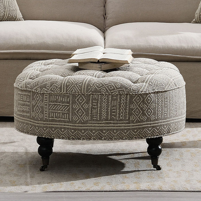Upendo Ottoman w/Casters