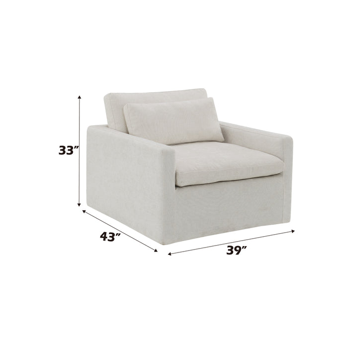 Naveen Swivel Chair w/Pillow - Image 7