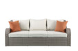 Salena Patio Sofa w/2 Pillows & 2 Ottomans - Image 11