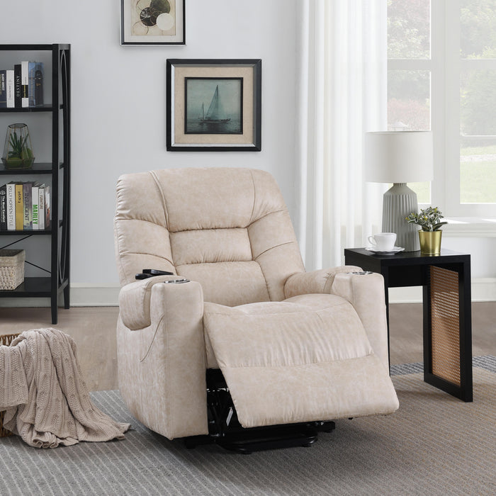 Nairi Power Recliner w/Lift, Heating & Massage - Image 25
