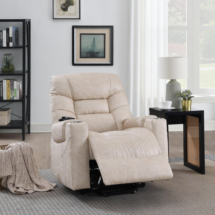 Nairi Power Recliner w/Lift, Heating & Massage - Image 26