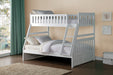 Galen (3) Twin/Full Bunk Bed in White - B2053TFW-1* - FAMSA Furniture (TX)