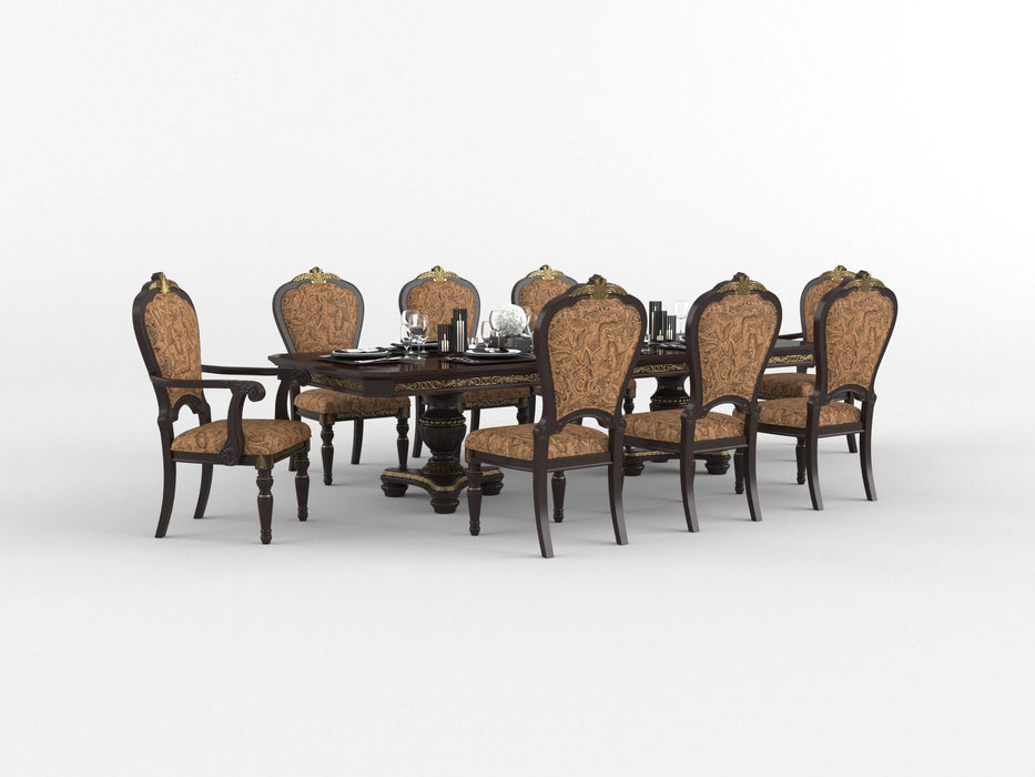 Russian Hill Arm Chair in Cherry - 1808A - FAMSA Furniture (TX)