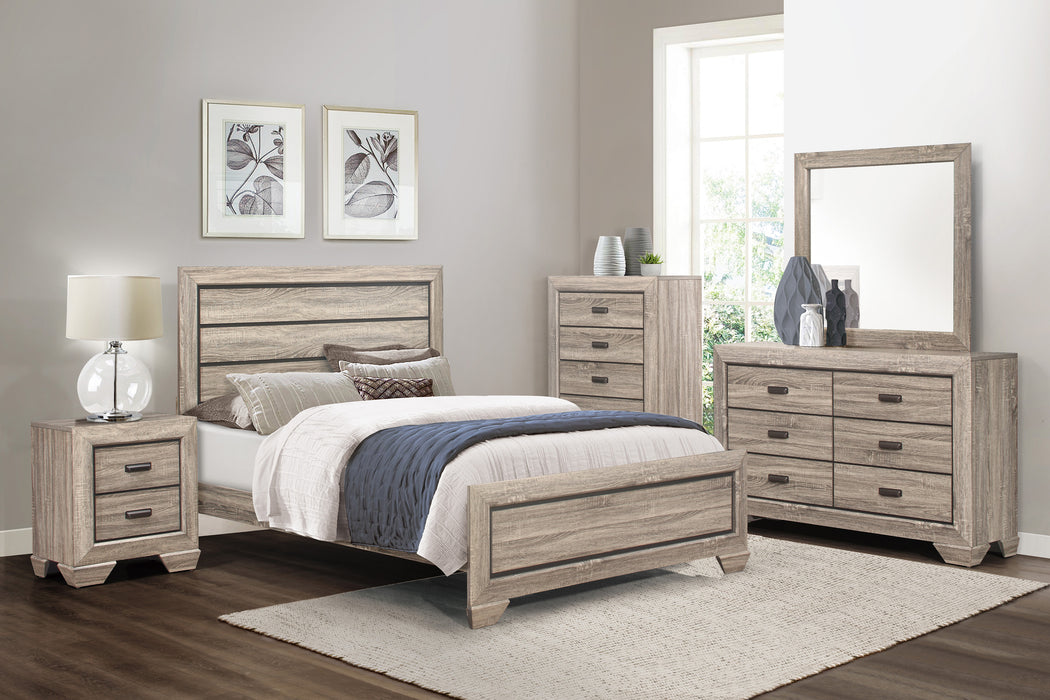 Beechnut Dresser in Natural/Brown/Black - 1904-5 - FAMSA Furniture (TX)