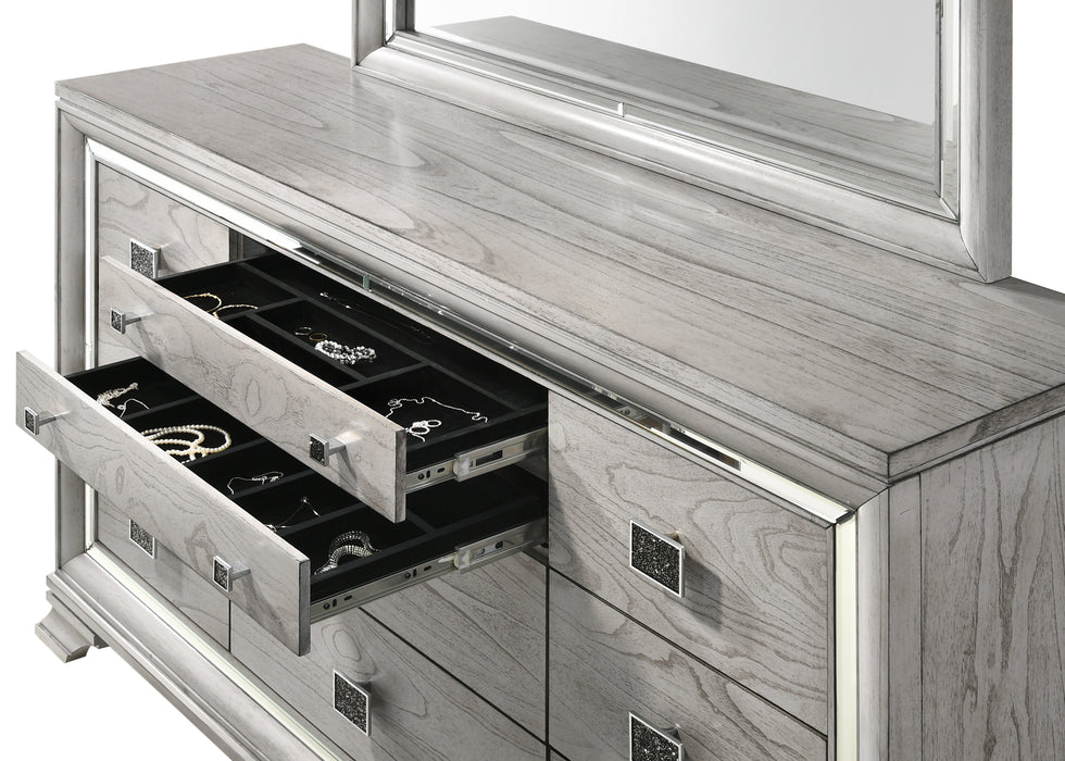 Vail 5pc King Bedroom Set - Gray