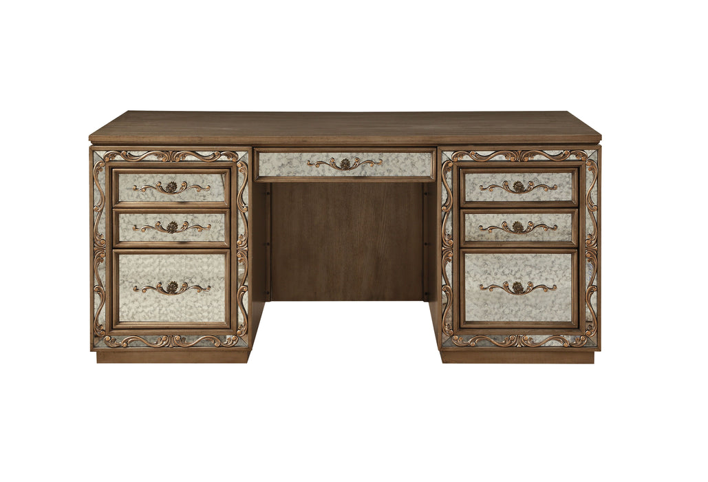 Orianne Executive Computer Desk w/Hutch - Image 12